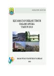 Kecamatan Bekasi Timur Dalam Angka Tahun 2010 Kota Bekasi