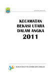 Kecamatan Bekasi Utara dalam angka 2011